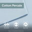 Ensemble d'édredon en coton Cozy