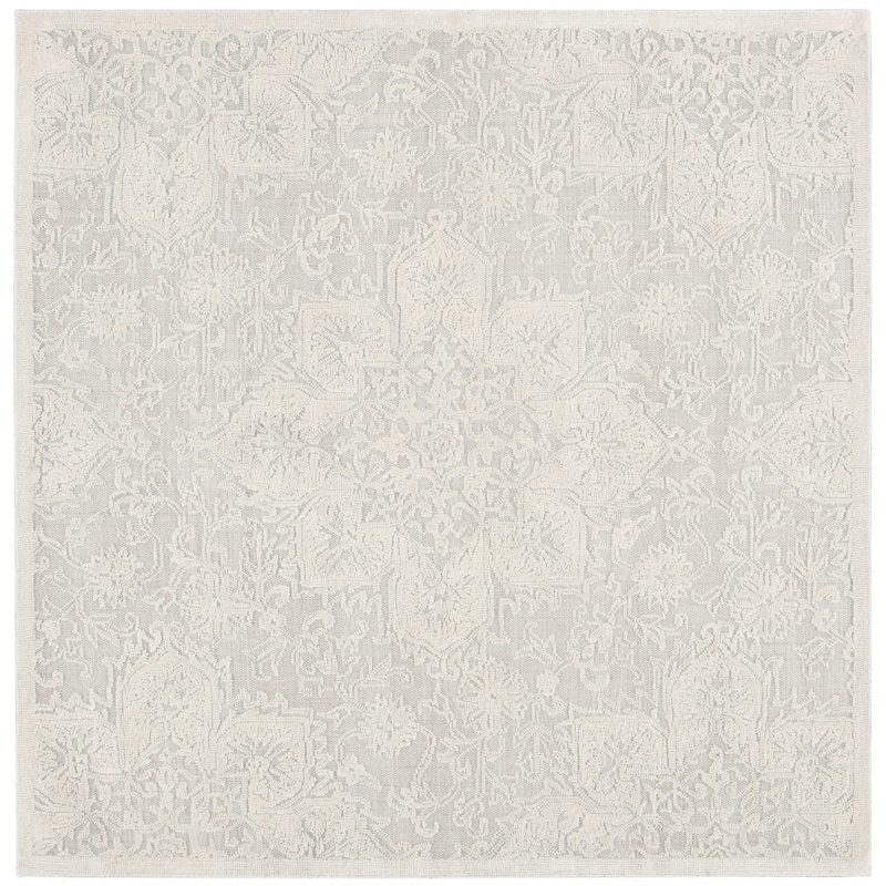 Bonny Hand Tufted Wool Rug, Square 6'