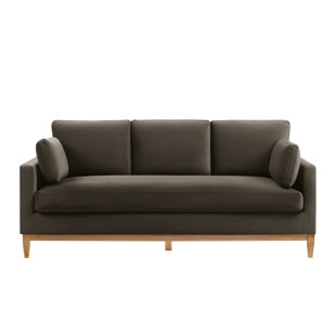 Upholstered Velvet Fabric Sofa