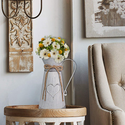 Metal Table Vase