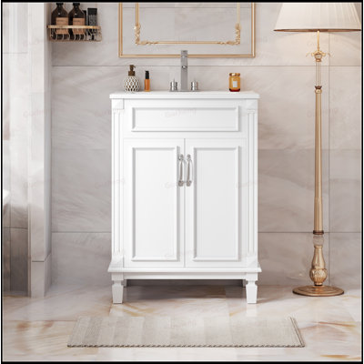 Meuble-lavabo 24 po avec tablette réglable