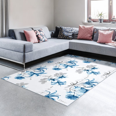 Tapis rectangulaire Dree avec envers antidérapant