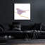 Art mural en verre «Gilded Bird 1 Lavender» par Shirley Novak-1252252981