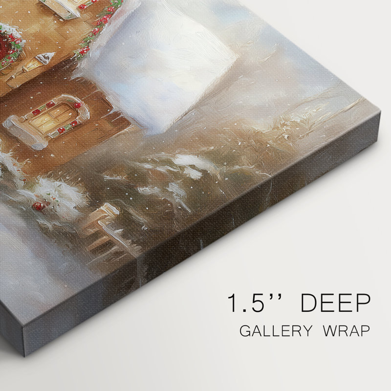 Twilight of Golden Star-Premium Gallery Wrapped Canvas, H 40 po x l 60 po