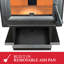 Poêle à bois Ashley Hearth AW2520E-P de 2 500 pi² avec pattes et socle