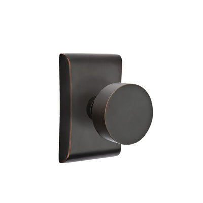 Emtek Passage Knobset w/ Neos Rosette and Round Knob
