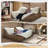 Oversized Double Bean Bag Lounge Sofa Couch