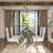Naleya Metal Base Dining Table-495000942