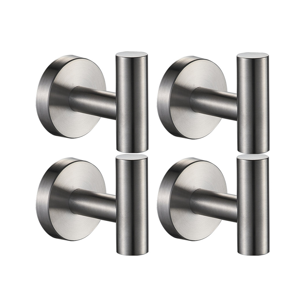 Wall Mounted Towel Hook (Set of 4) FORIOUS 
