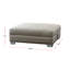 Repose-pieds rectangulaire standard 40,5" Abner