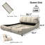 Lit plateforme tapissier surdimensionné et rembourré-1490938321-1490938324
