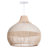 Boho Rattan Pendant Light Fixture for Dining Room