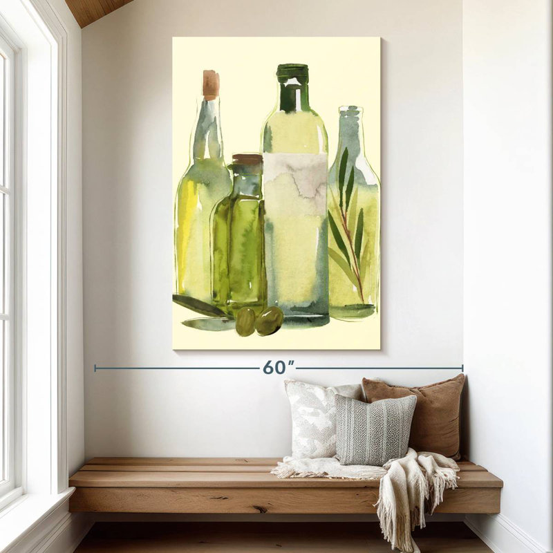 Yarlin Olive Oil Set I, 51" H x 34" W