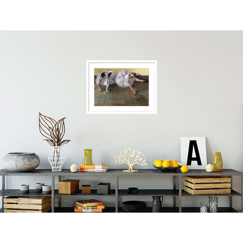 «Dancers» par Edgar Degas, impression giclée sur cadre, H 22,43 po x l 29,5 po