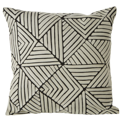 Lykins Geometric Square Throw Cushion