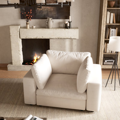 Canapé modulaire rembourré 47,5 po avec rangement