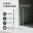 24" x 80" 10-Lite Interior French Door Slab, Clear Glass Solid Core Pantry Door, Primed White Manufactured Wood, Ready to Paint (No Frame/Hardware)-123038480