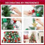 Green Spruce Flocked/Frosted Christmas Tree-302568580-389640347