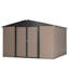 Outdoor Metal Storage Shed Foundation Kit Included-113064557-113064558