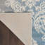 Tapis bleu / blanc Moshe-1575006579
