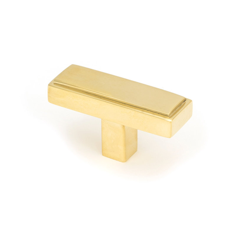 Scully Bar Handle, Polished Brass