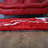 Hand Tufted Shag Polyester Eco-Friendly Area Rugs - Runner | Red White | Contemporary Design, High Pile Thick Handmade Anti Skid Area Rugs for Living Room, Bed Room-479297908