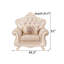 Chaise européenne Chaise en cuir de luxe en bois massif