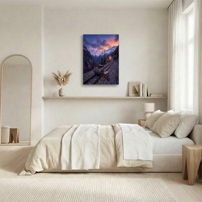 Art mural sur toile en bois