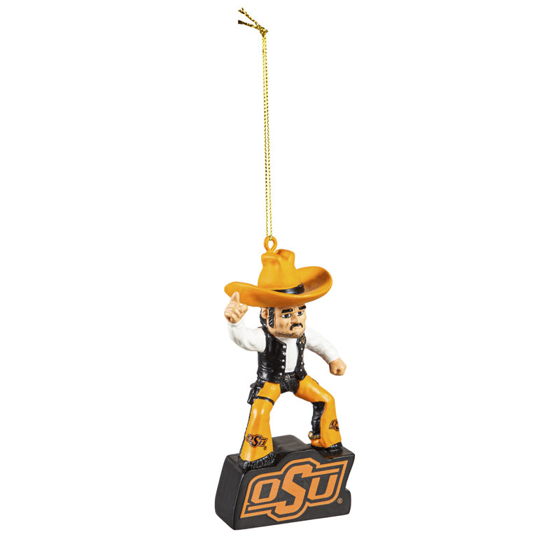 Ornement suspendu en forme de mascotte Oklahoma State University