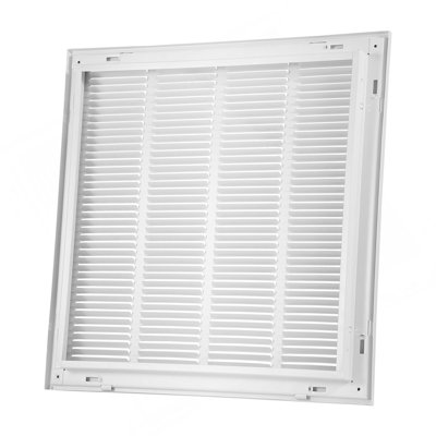 La grille de retour de filtre à air convient aux grilles de filtre à ouverture de conduit de l 20 po x H 20 po