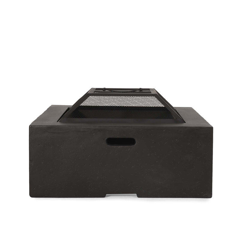 Square Wood Burning Fire Pit