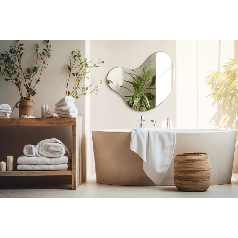 Bauko Novelty Wall Mirror, 48.3cm x 47.9cm