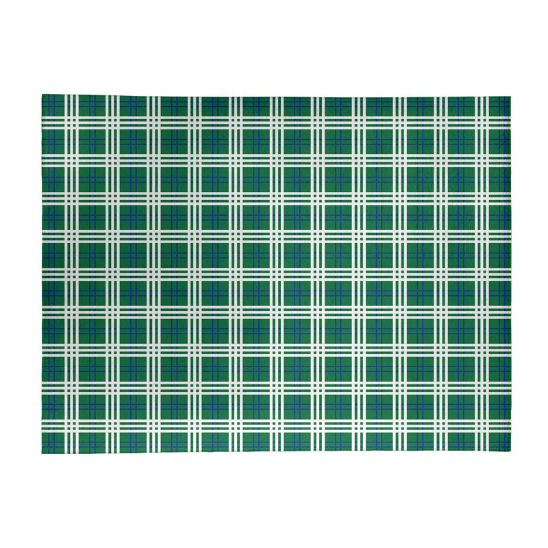 Tapis écossais vert, Rectangle 9 pi x 12 pi