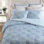 Ensemble d'édredon réversible Laura Ashley Quartet Blue