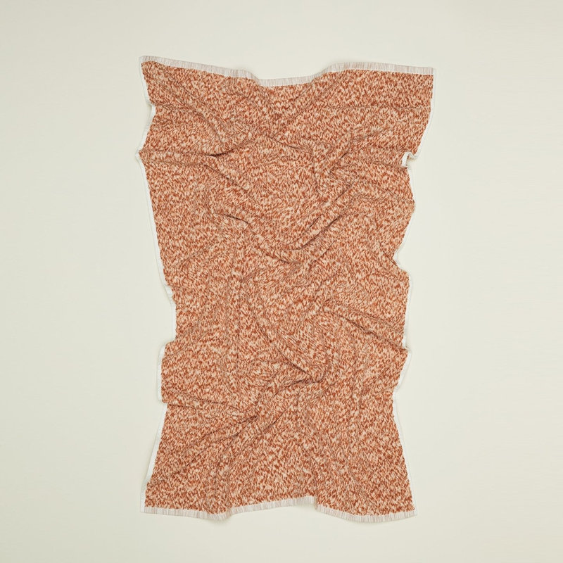  Cotton, Blush/Terracotta, Hand Towel - 1 Pack