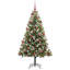 Artificial Hinged Christmas Tree with Flocked Snow-1693989645-1693989639