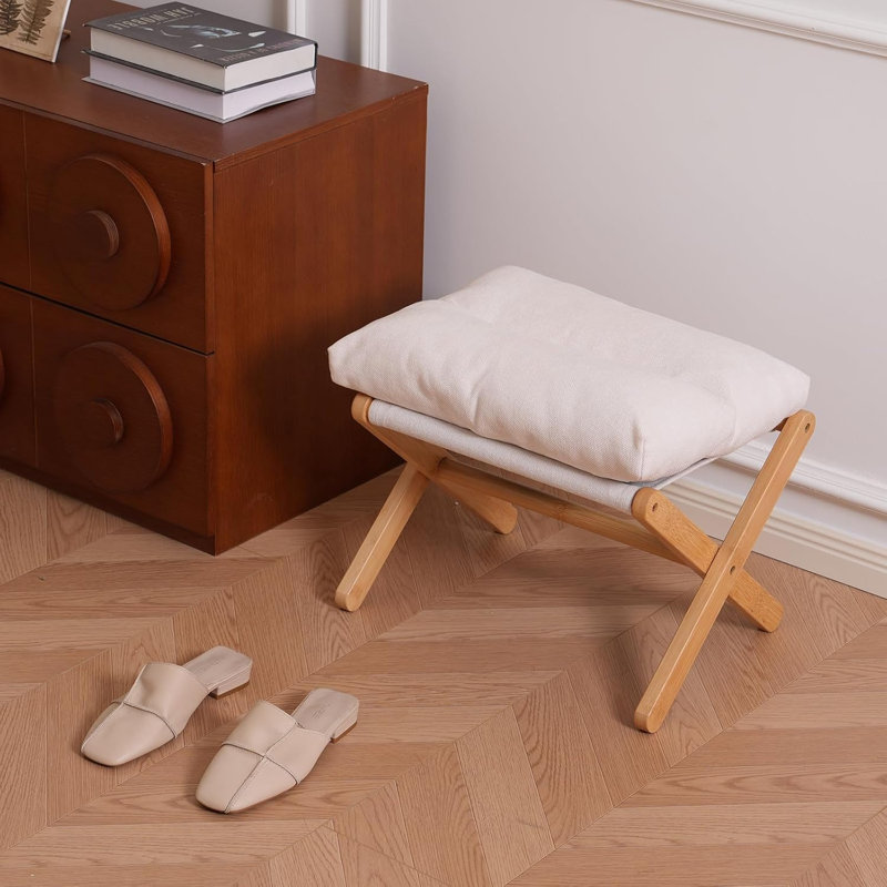 Bamboo folding stool