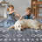 Geometric Vintage Hallway Runner Rug, Machine Washable Non-Slip Low Pile, Distressed Tribal Carpet for Entryway, Red-617590943