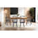 21.7" Contemporary Black Windsor Style Spindle Back Dining Chair