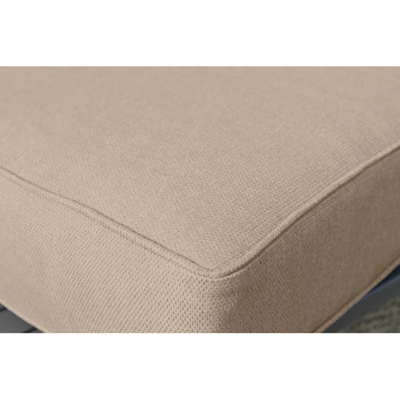 79'' Wide Outdoor Loveseat With HDPE Wicker Frame