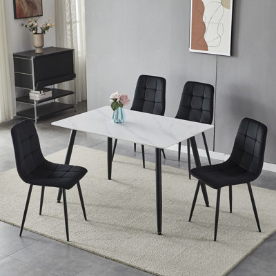 Fulshear 4 -Person Ceramic Dining Set