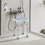 Adjustable 'u' Seat Shower Stool – Comfortable Padded Bath Chair For Seniors-1586269927