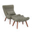 Tooborac Accent Chair with Footstool-984799920