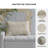 Hathby Polyester Lumbar Rectangular Pillow Cover & Insert