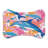 Stylish Dolphin Art - 1 Piece Bone Shape Feeding Mat-101344285