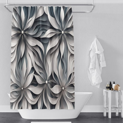 Rideau de douche Floral