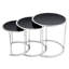 Orleans Glass Top Frame Nesting Tables