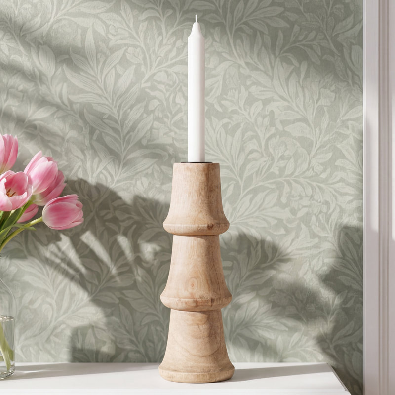 Benhurst 8'' H Stoneware Tabletop Candlestick