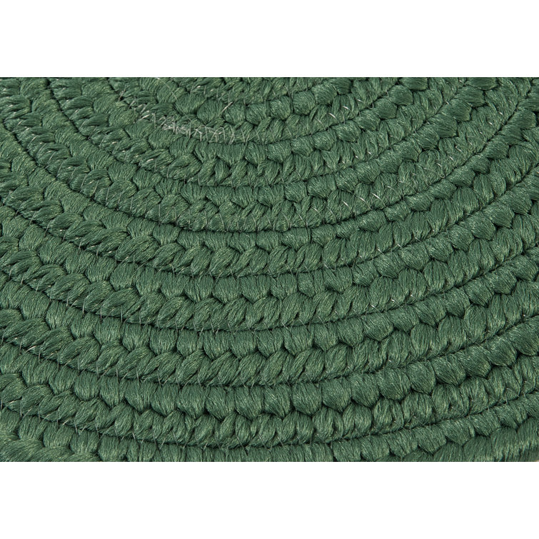 Tapis vert tressé d'intérieur / d'extérieur Runner