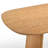 7-Piece Dining Table Set, Seats 6, 82.7" Superellipse Oak Table with Wood Panel Legs & 6 Curved-Back Grey Chairs